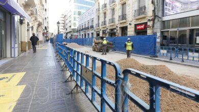 Obras de peatonalización del centro de Albacete