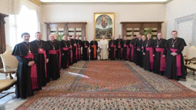 Visita del Obispo de Albacete, Ángel Fernández, al Papa Francisco / Imagen: Diócesis de Albacete