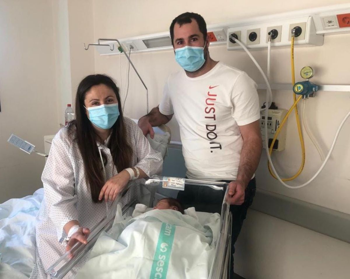 Adrián nacía en el Hospital General Universitario de Ciudad Real a las 00:38