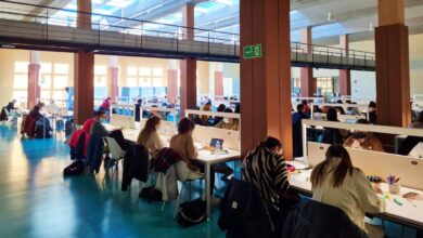 Sala de estudio de la fiesta del Árbol en Albacete / Imagen de archivo