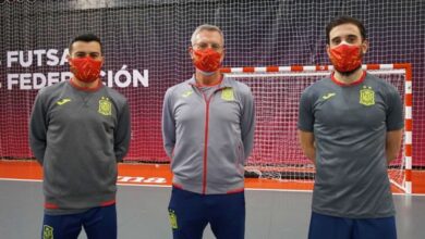 Chino, Riaza y Gómez, tres albaceteños en la selección española de fútbol sala