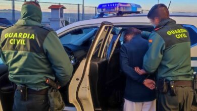 Detenido por la Guardia Civil en Castilla-La Mancha - Foto de archivo