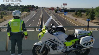 La Guardia Civil de Albacete investiga al conductor de un turismo que circuló varios kilómetros en sentido contrario por la autovía A-31