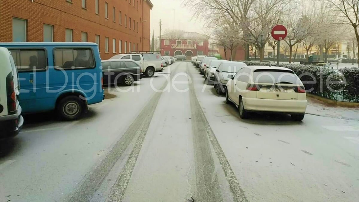 Cencellada ocurrida en Albacete en enero de 2017