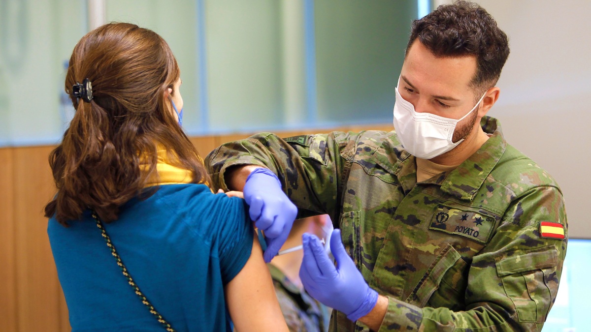 Militares vacunarán en Albacete