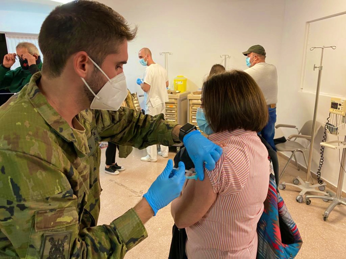 Militares vacunarán contra el COVID-19 en Albacete