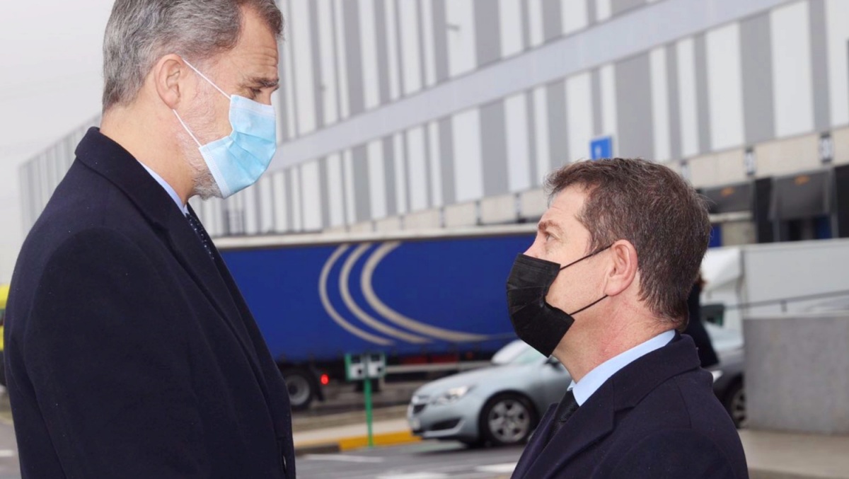 García-Page y Felipe VI