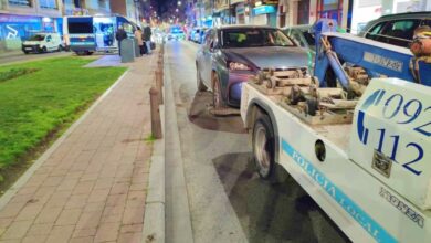 La Policía Local de Albacete retira el coche del detenido