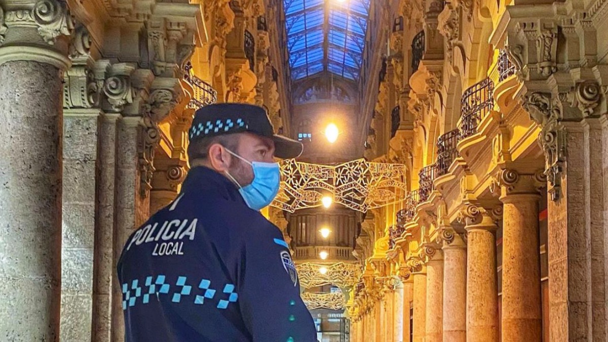 Un agente de la Policía Local de Albacete