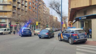 Intervención de la Policía Nacional en Albacete