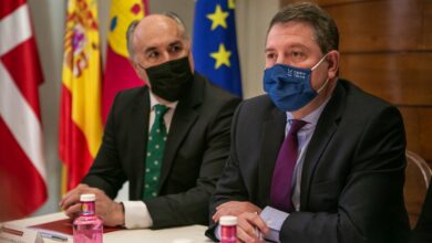 García-Page en el acto de presentación de esta iniciativa enmarcada en el Plan de Recuperación, Transformación y Resiliencia