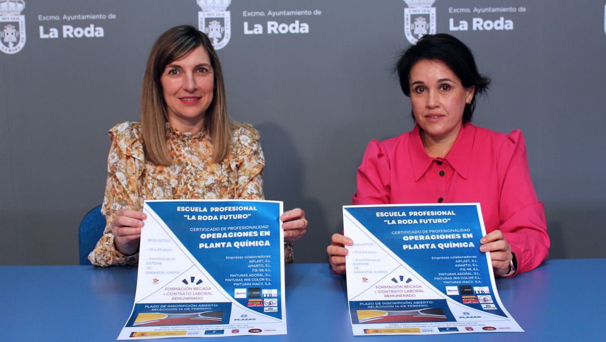 Nace la 'Escuela Profesional, La Roda Futuro' con una inversión de 57.000 euros por parte del Gobierno de Castilla-La Mancha
