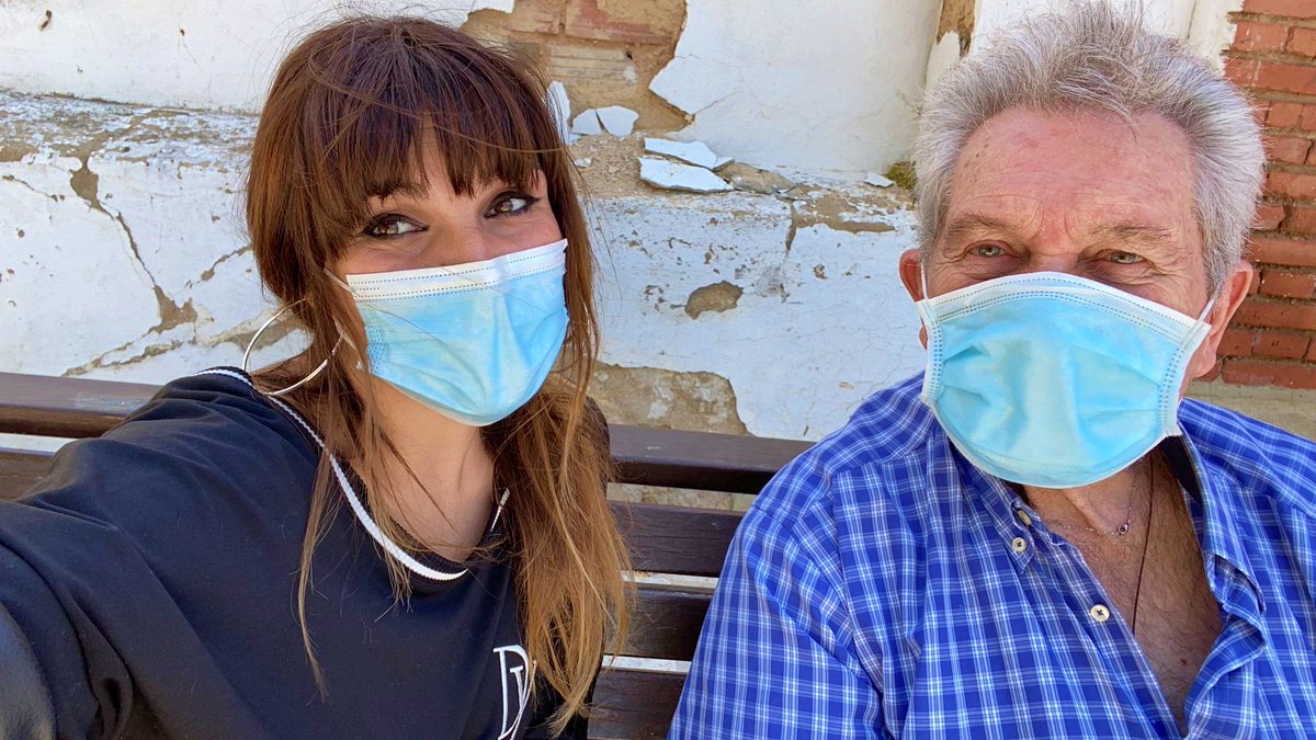 María Rozalén y su padre - Foto: @RozalenMusic