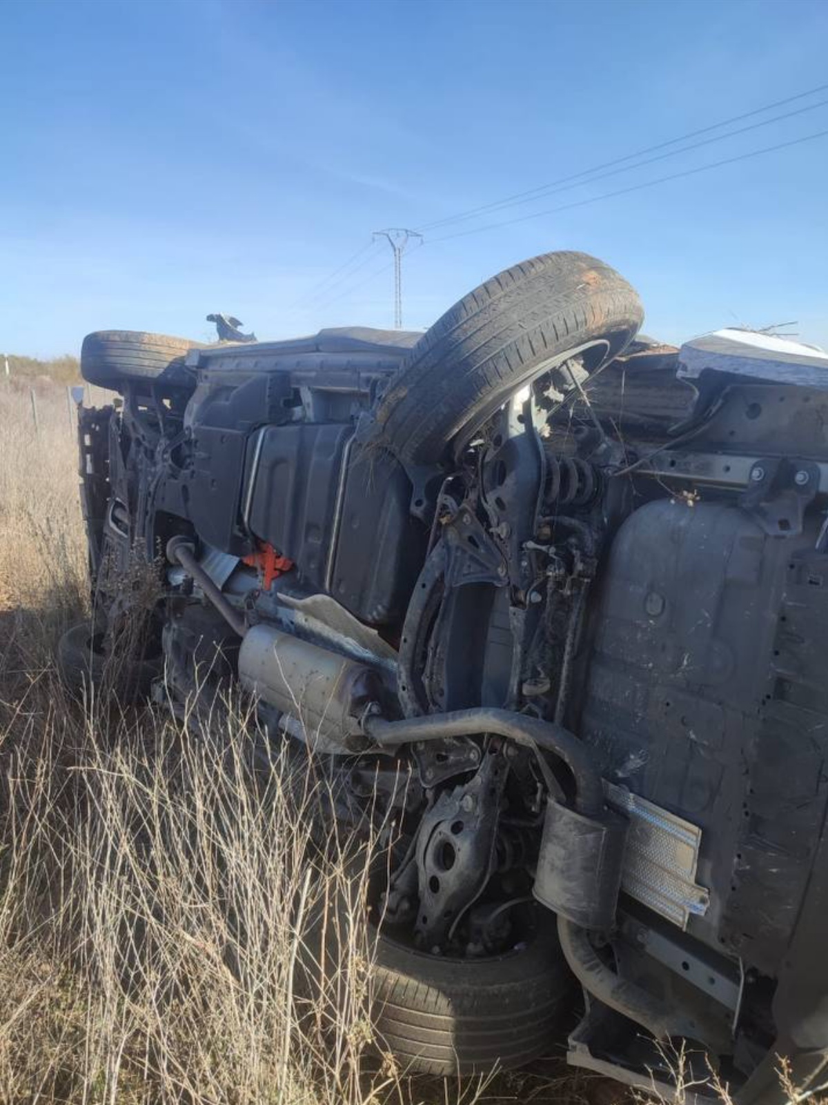 Accidente en la A-30 en Albacete / Imagen: Bomberos de Albacete