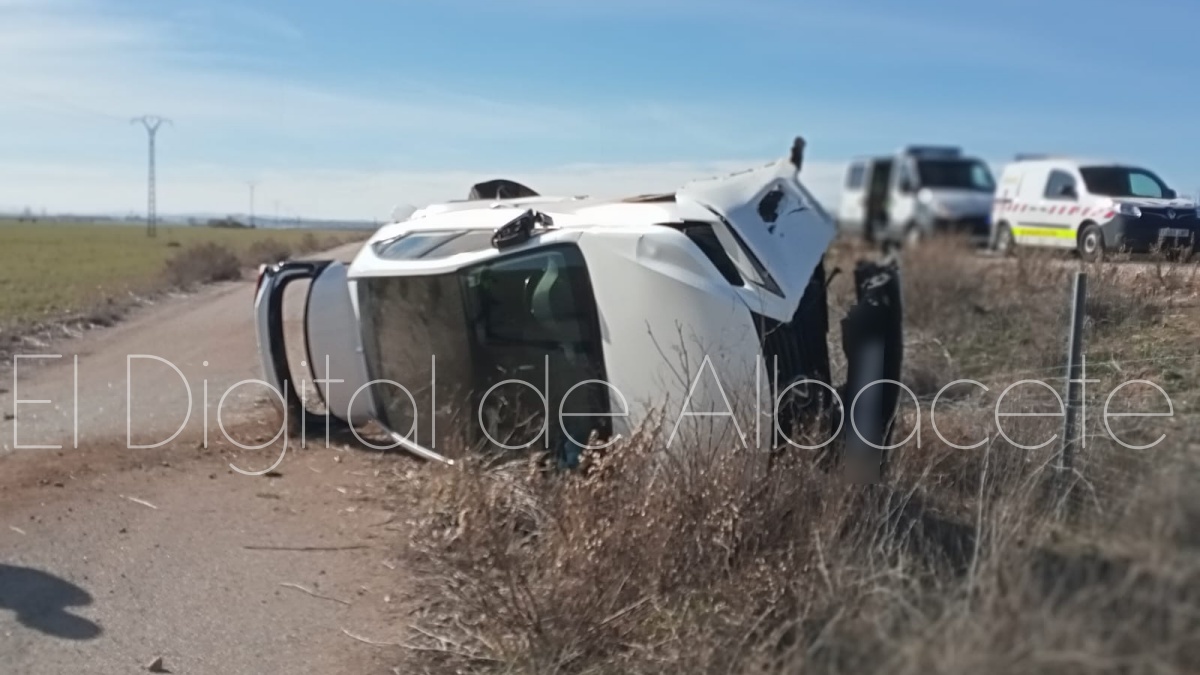 Accidente de tráfico en la A-30 a su paso por Albacete