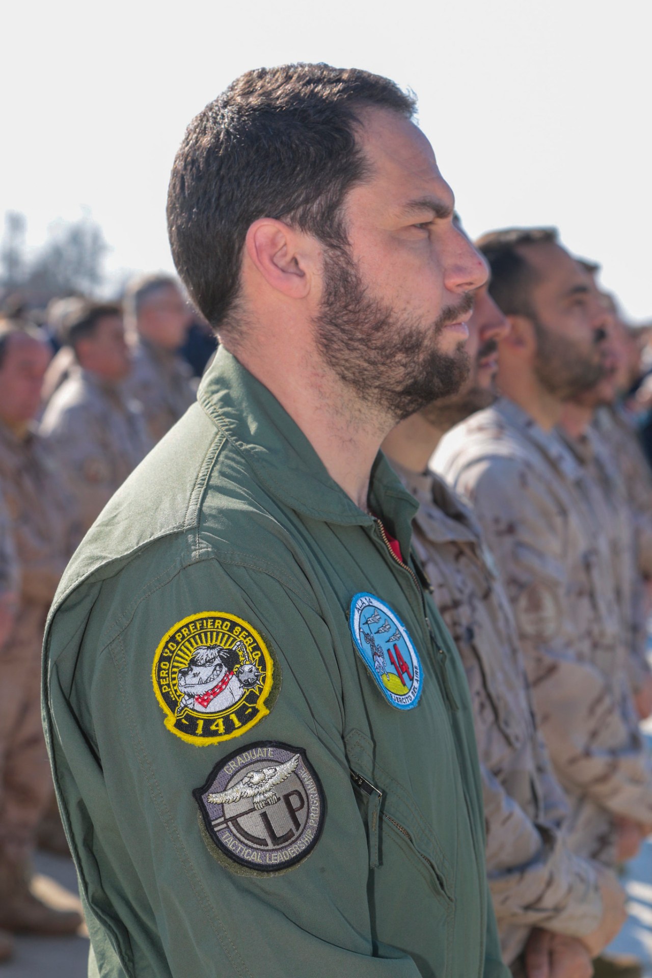 La ministra de Defensa visita al contingente del ALA 14 de Albacete del Ejército del Aire desplegado en Bulgaria / Ministerio de Defensa