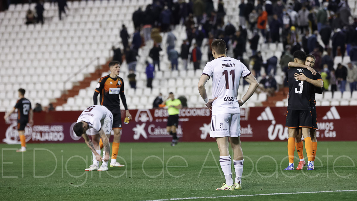 El Albacete empató a uno ante el Sabadell