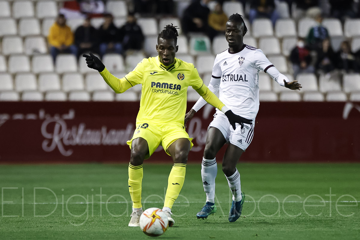 Posiciones de villarreal b contra albacete balompié