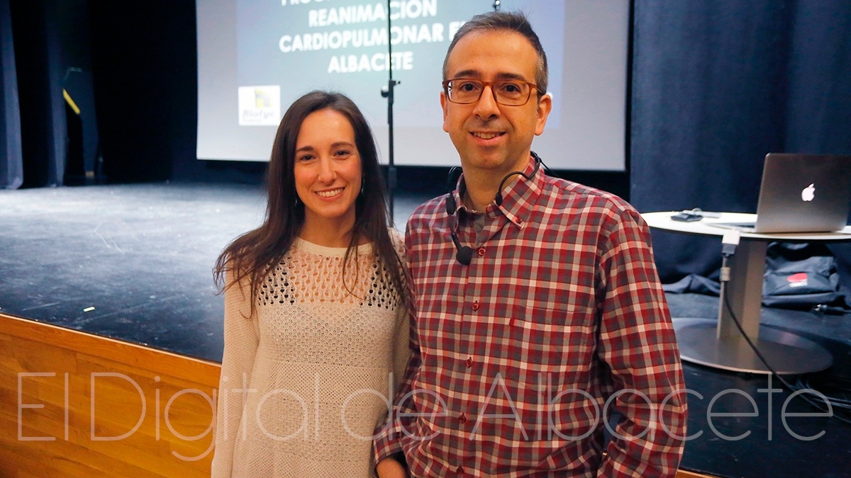 Marisa Barrios y Miguel Corbí , cardiólogos del Hospital de Albacete / Imagen de archivo