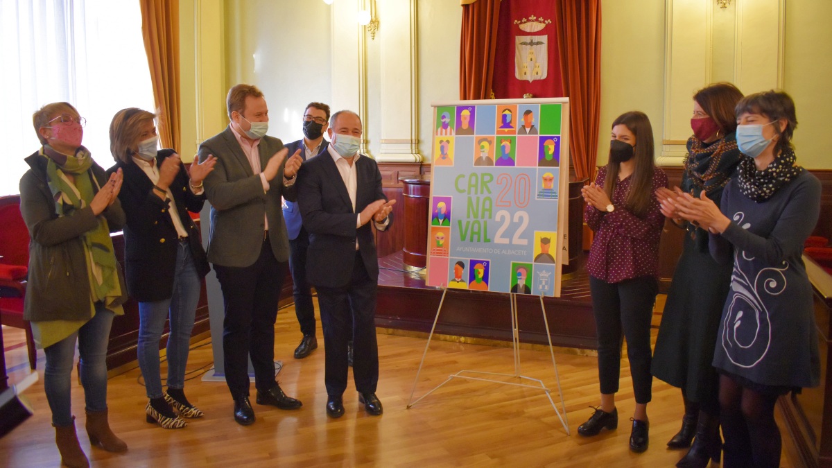 Presentación del cartel del Carnaval de Albacete 2022