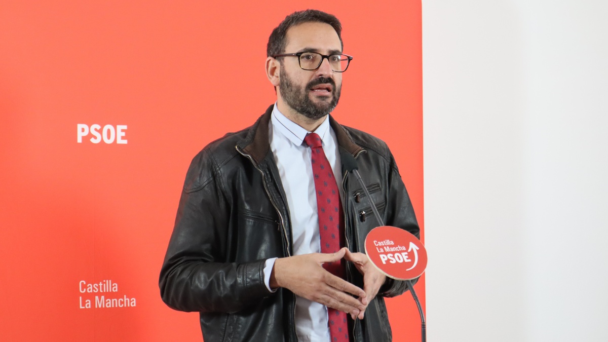 Sergio Gutiérrez, portavoz del PSOE de Castilla-La Mancha / Imagen PSOE CLM