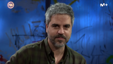 El albaceteño, Ernesto Sevilla, en su visita a 'La Resistencia' / Imagen: 'La Resistencia'