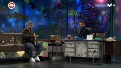 El albaceteño, Ernesto Sevilla, en su visita a 'La Resistencia' / Imagen: 'La Resistencia'