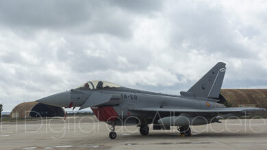 Eurofighter del Ala 14 de Albacete