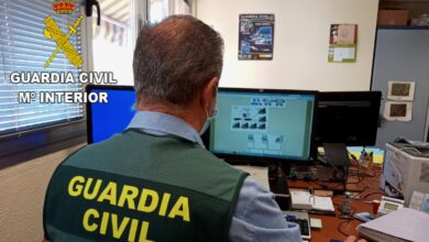 Un agente de la Guardia Civil en Castilla-La Mancha / Imagen de archivo Guardia Civil
