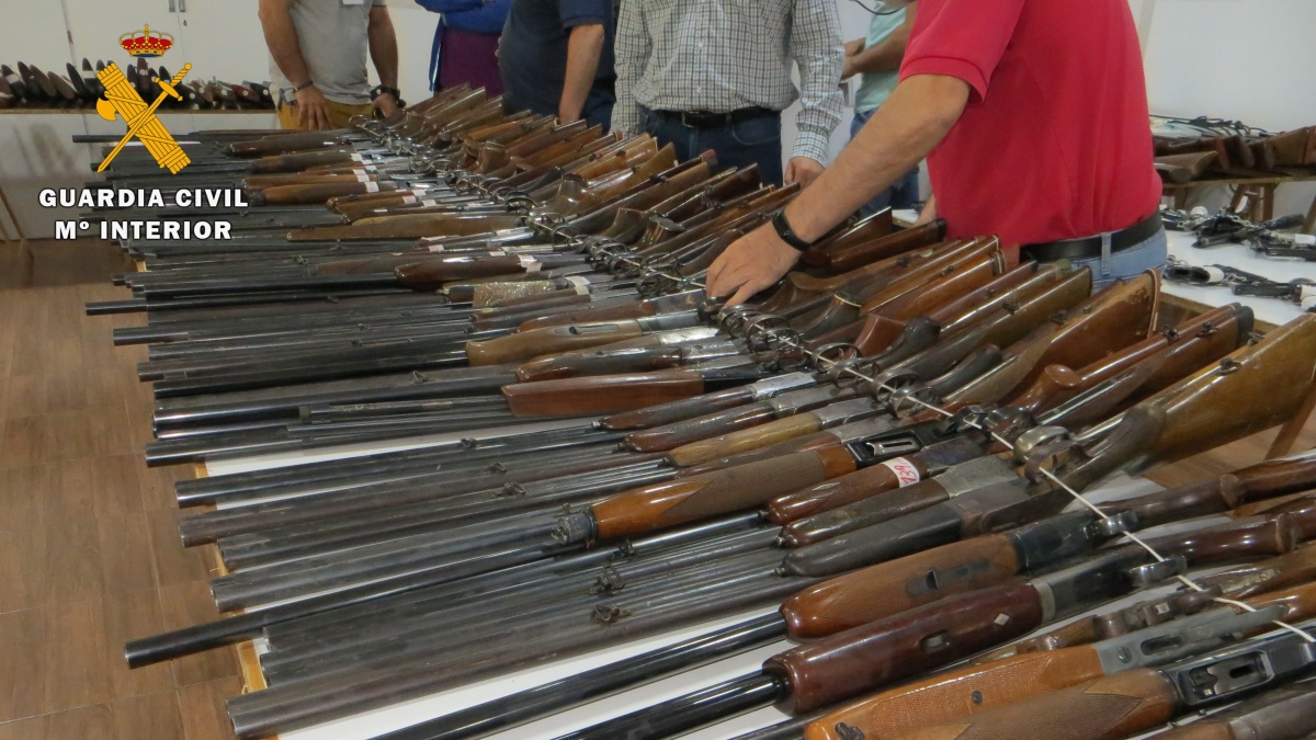 Subasta de armas de la Guardia Civil / Imagen de archivo
