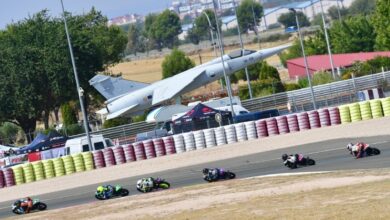 Circuito velocidad / Foto de archivo