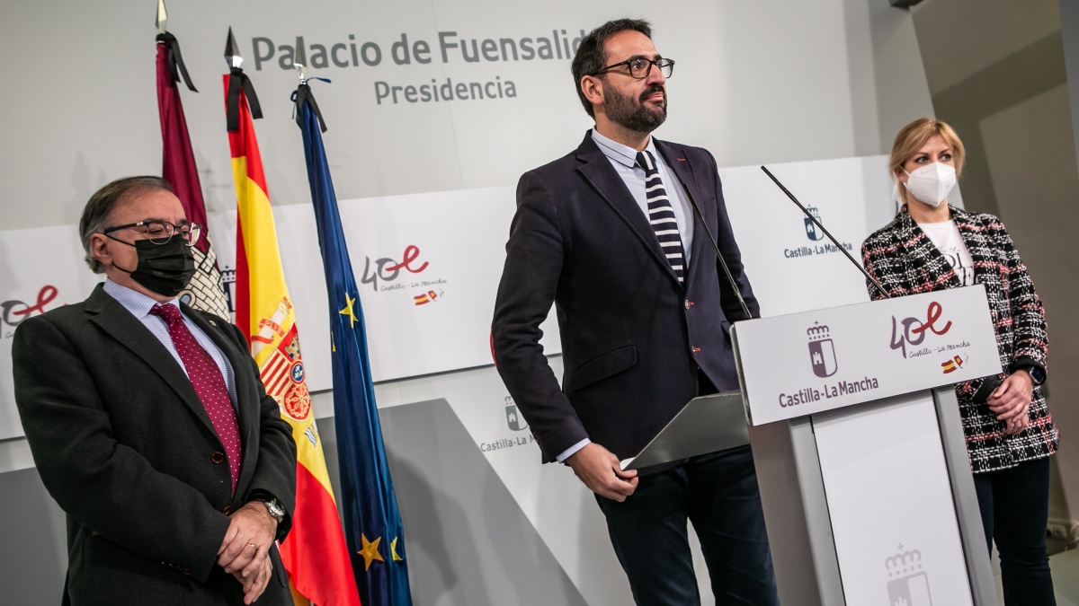 El secretario de Organización del PSOE en Castilla-La Mancha, Sergio Gutiérrez / Imagen: JCCM