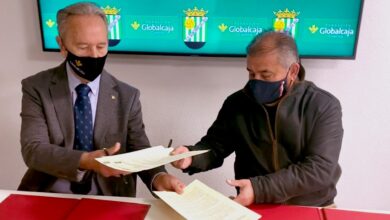 Firma del convenio de la Fundación Globalcaja / Imagen: Fundación Globalcaja