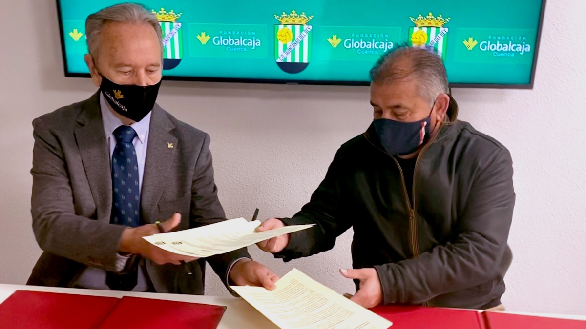 Firma del convenio de la Fundación Globalcaja / Imagen: Fundación Globalcaja