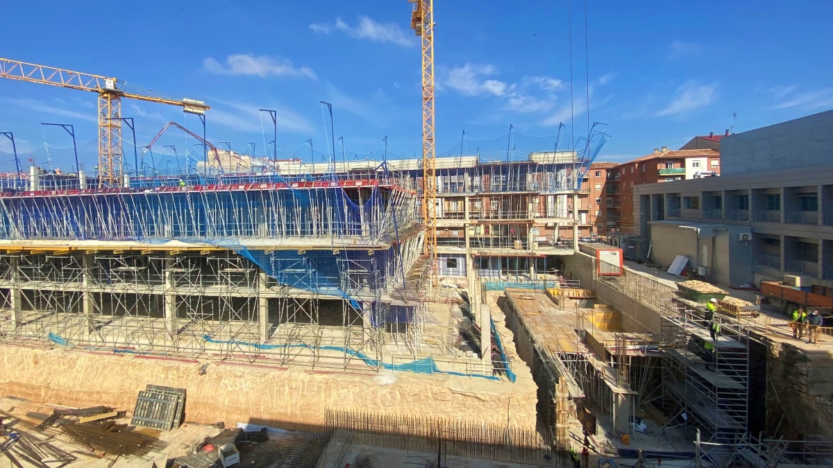 Obras del Hospital de Albacete / Imagen de archivo