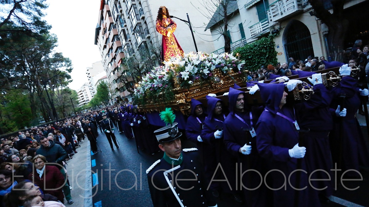 Procesión del Cristo de Medinaceli en Albacete / Imagen de archivo