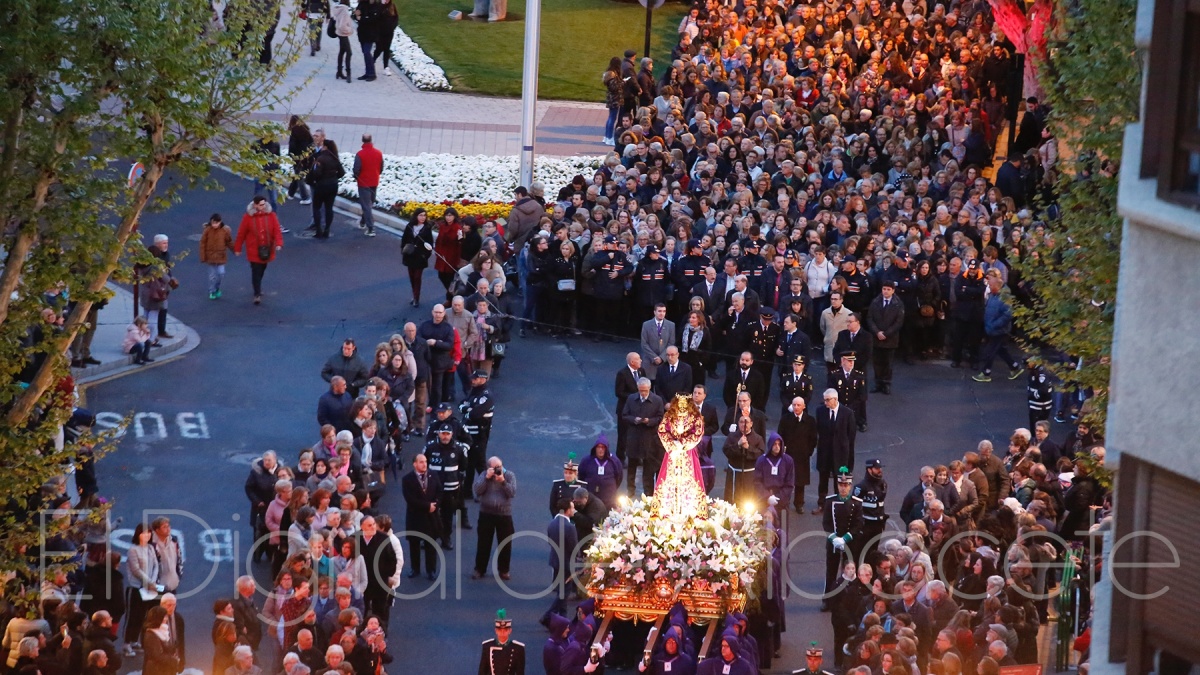 Procesión del Cristo de Medinaceli en Albacete / Imagen de archivo