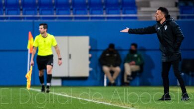 Rubén de la Barrera, entrenador del Albacete