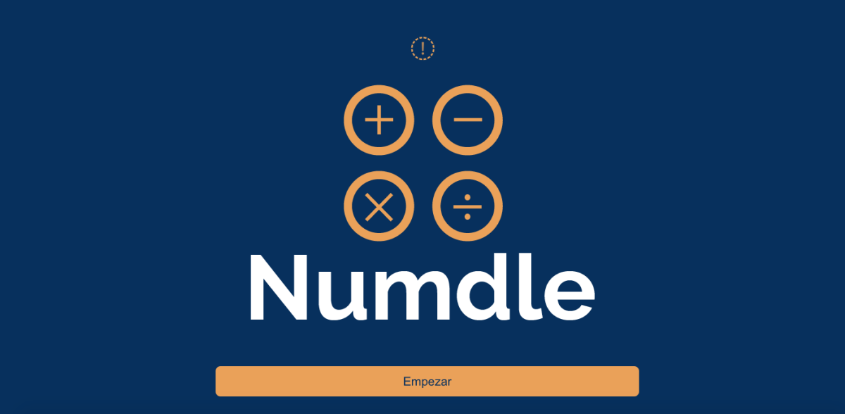 'Numdle' el juego de cálculo mental creado por este albaceteño / Imagen: 'Numdle'