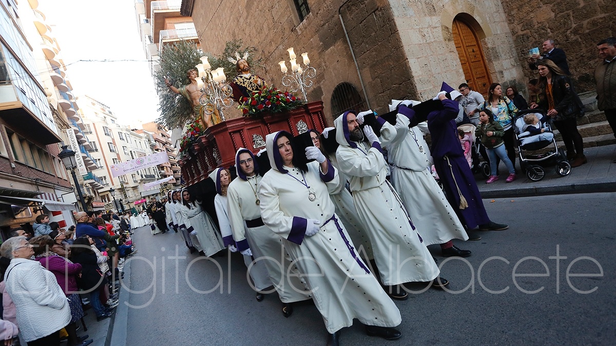 Imagen de la Oración en el Huerto procesionando en Albacete / Imagen de archivo