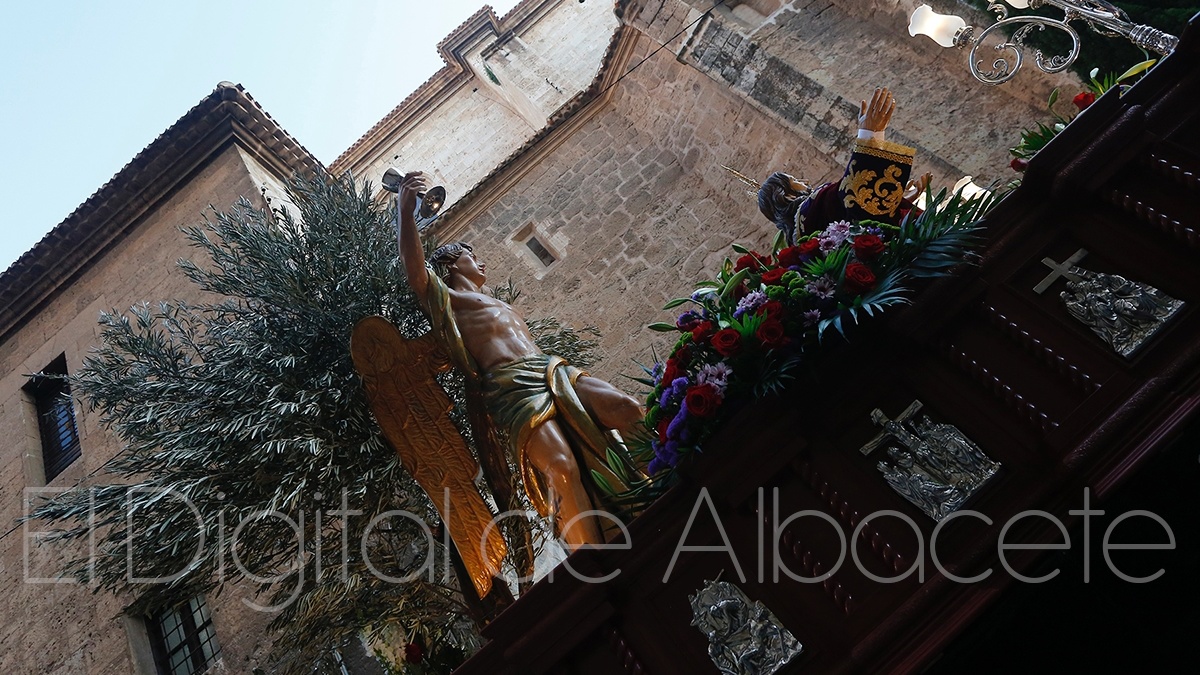 Imagen de la Oración en el Huerto procesionando en Albacete / Imagen de archivo