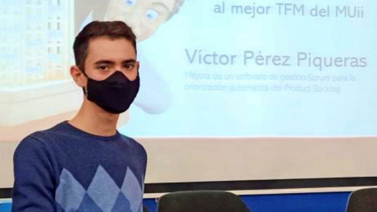 Víctor Pérez Piqueras, estudiante de Albacete