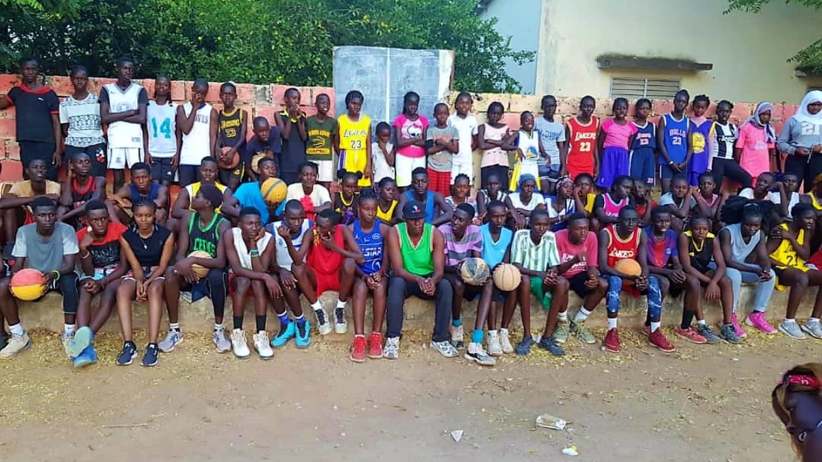 Equipo de Senegal que vestirá la equipación del Albacete Basket