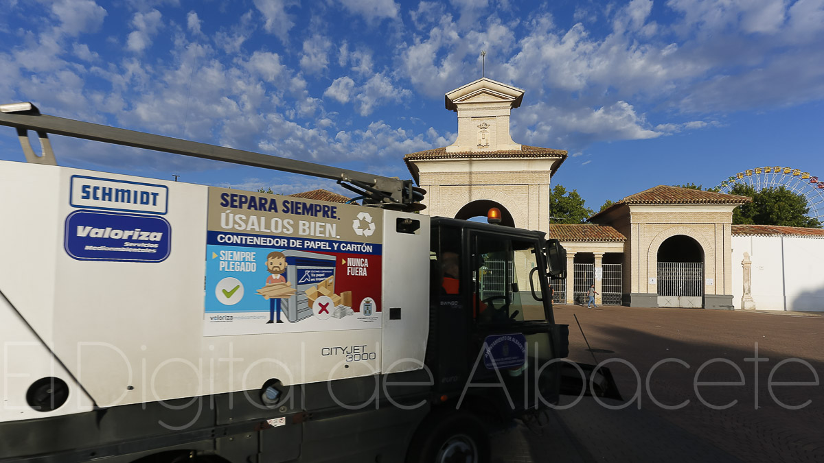 Servicio de limpieza viaria de Albacete / Imagen de archivo
