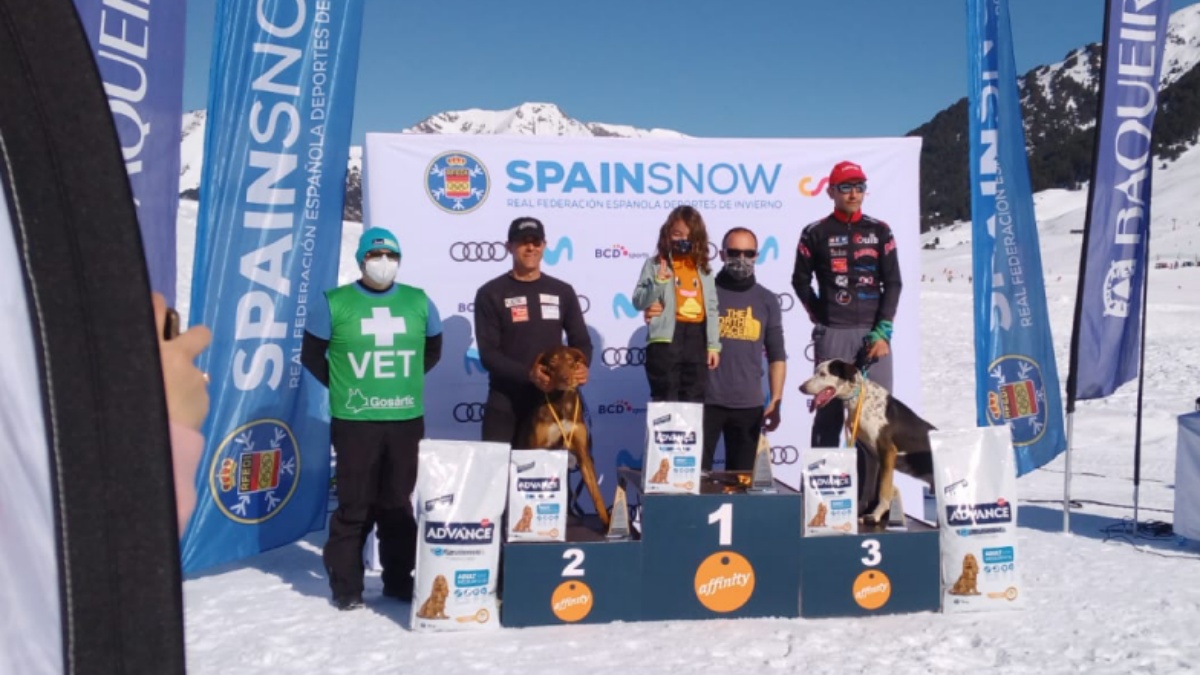 Podium en Baqueira