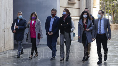 La ministra de Justicia, Pilar Llop, asiste a uno de los ensayos del Festival Internacional del Circo en Albacete / Fotos: Ángel Chacón