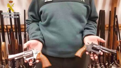 Destrucción de armas en Albacete