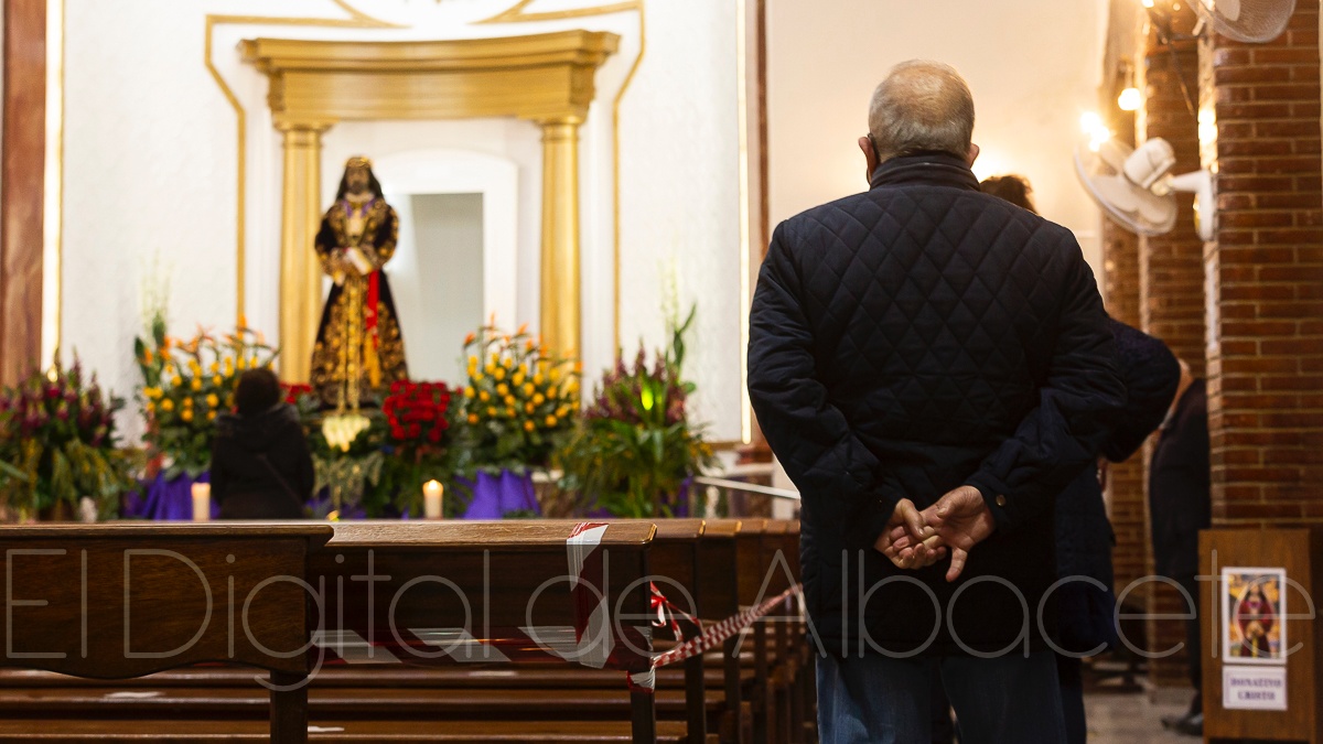 Besapiés al Cristo de Medinaceli en Albacete / Imagen de archivo