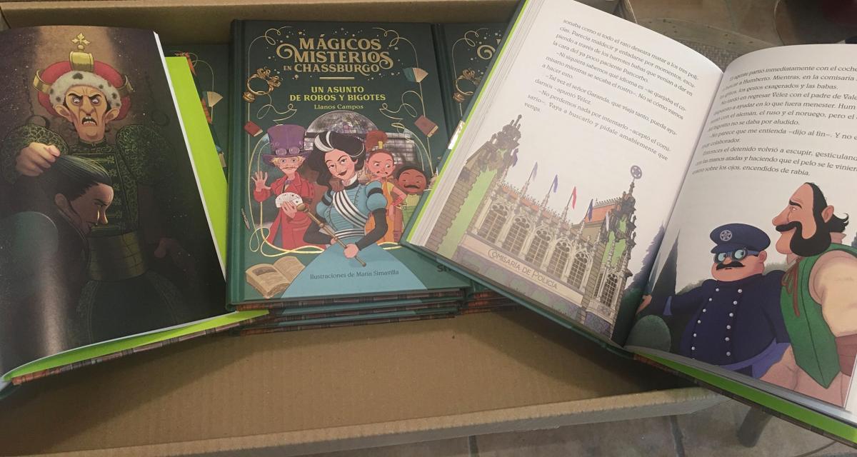 ‘El fantasma del Barona’, cuarta entrega de la colección ‘Mágicos misterios en Chassburgo’ de Llanos Campos