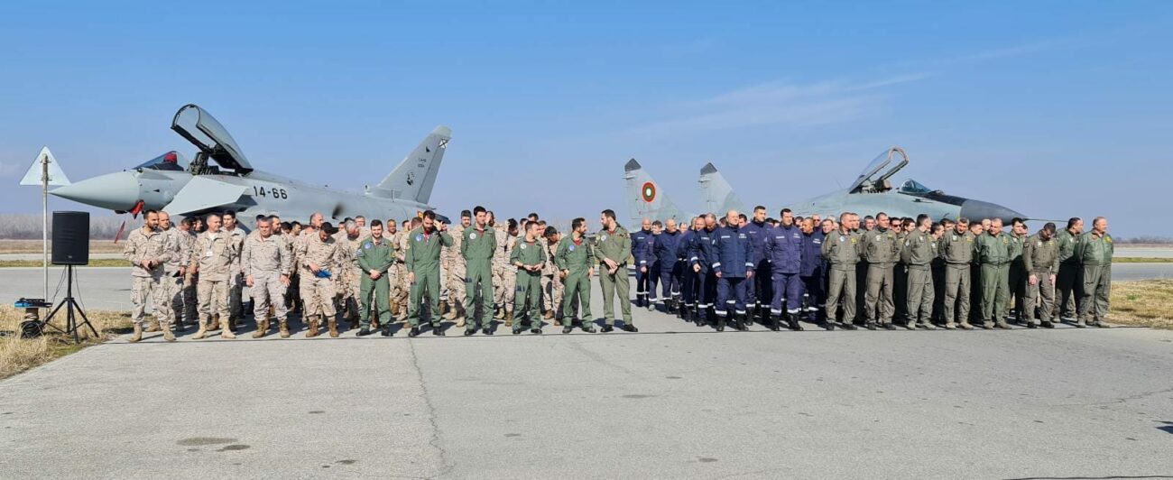Personal desplegado en Bulgaria